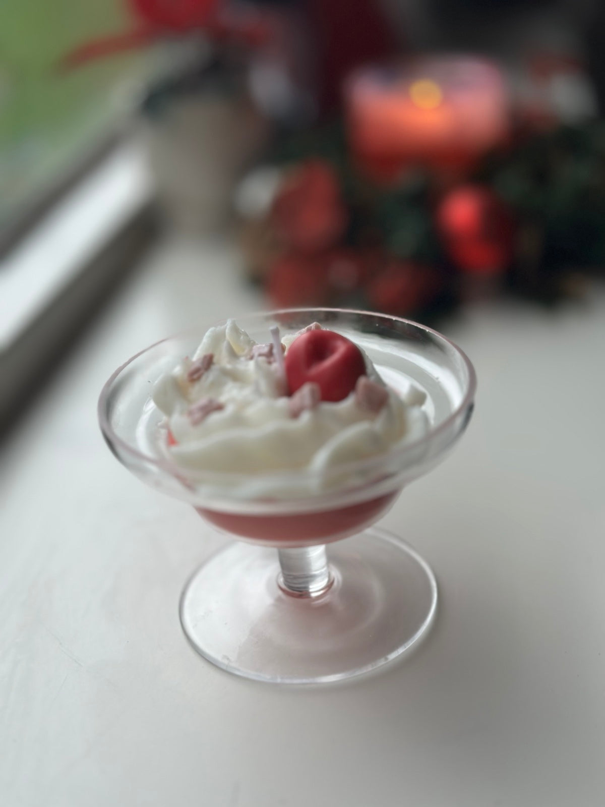 CHERRY DESSERT CANDLE