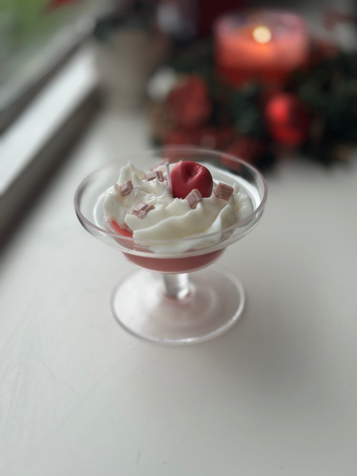 CHERRY DESSERT CANDLE