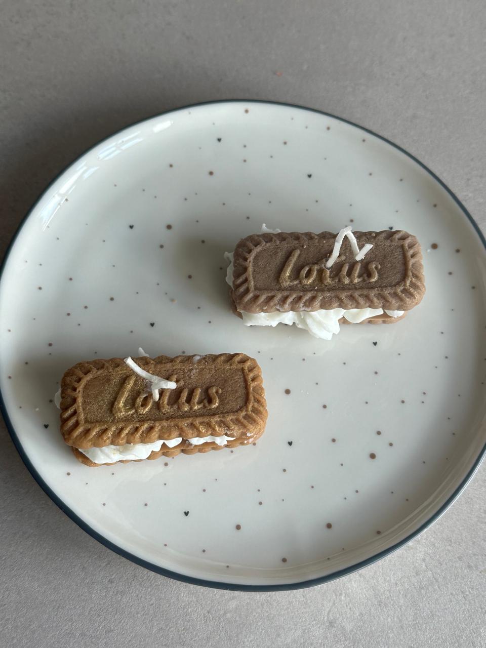 Speculoos candle
