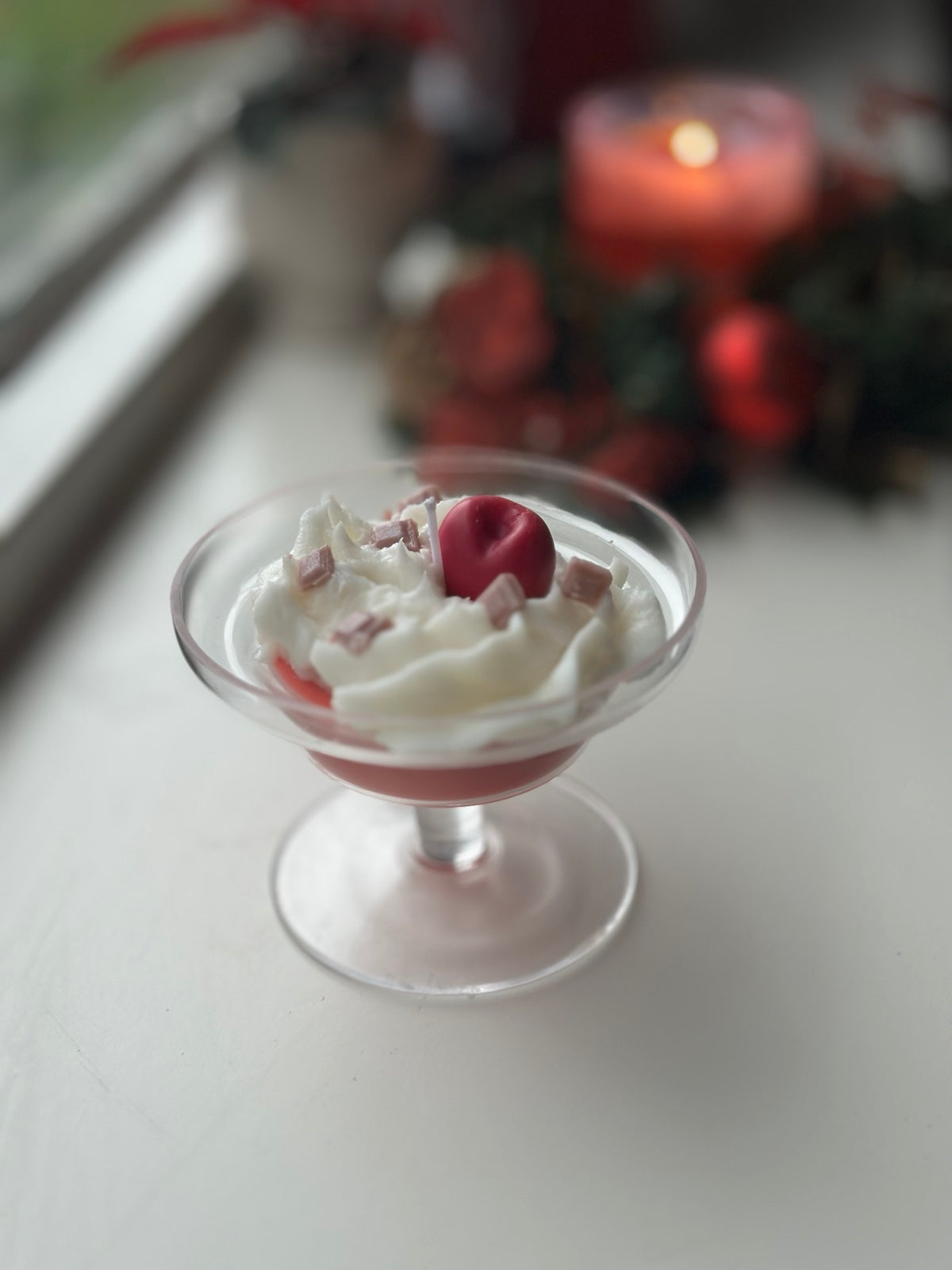 CHERRY DESSERT CANDLE